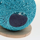 Maxbell Maxbell Handmade Pet Hamster Vines Rattan Nest House Small Animal Supplies Blue M