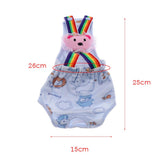 Maxbell Maxbell Female Pet Dog Diaper Physiological Pants Sanitary Shorts Panties Blue XS