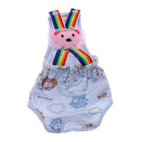 Maxbell Maxbell Female Pet Dog Diaper Physiological Pants Sanitary Shorts Panties Blue XS