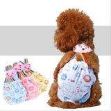 Maxbell Maxbell Female Pet Dog Diaper Physiological Pants Sanitary Shorts Panties Pink XS