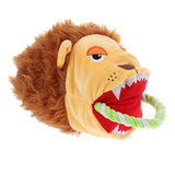 Maxbell Maxbell Pet Toys Dog Puppy Chewing Playing Cotton Rope Biting Toy Lion