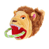 Maxbell Maxbell Pet Toys Dog Puppy Chewing Playing Cotton Rope Biting Toy Lion