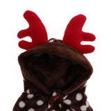 Maxbell Maxbell Dog Elk Antler Reindeer Hat Dogs Cats Pet Christmas Costume Outfits Clothes XS