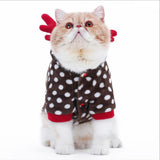 Maxbell Maxbell Dog Elk Antler Reindeer Hat Dogs Cats Pet Christmas Costume Outfits Clothes M