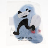 Maxbell Maxbell Coral Velvet Cozy Rabbit Outfit with Hood & Bunny Ears for Small Dogs & Cats Blue XS