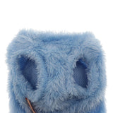 Maxbell Maxbell Coral Velvet Cozy Rabbit Outfit with Hood & Bunny Ears for Small Dogs & Cats Blue XS