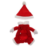 Maxbell Pet Christmas Clothes Dog Cat Santa Claus Costume Cosplay Clothes  XS