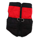 Maxbell Maxbell Dog Winter Warm Coat Vest Waterproof Jacket Down Vest Puppy Clothes  Red S