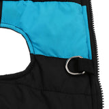 Maxbell Maxbell Dog Winter Warm Coat Vest Waterproof Jacket Down Vest Puppy Clothes  Blue S