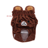 Maxbell Maxbell Puppy Clothes Female Dog Physiological Pants Cartoon Pet Underwear Bear
