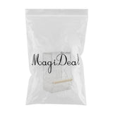 Maxbell Maxbell Large Clear Acrylic Pet Parrot Bird Automatic Cage Accessories DIY Feeder Double