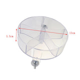 Maxbell Maxbell Parrot Food Box, Pet Bird Feed Bowl, Cage Install Budgies, Finches Feeder