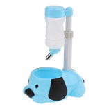 Maxbell Maxbell Plastic Pet Drinking Fountain, Dog & Cat Dish Bowl Bottle Water Dispenser Blue