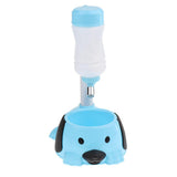 Maxbell Maxbell Plastic Pet Drinking Fountain, Dog & Cat Dish Bowl Bottle Water Dispenser Blue