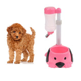 Maxbell Maxbell Plastic Pet Drinking Fountain, Dog & Cat Dish Bowl Bottle Water Dispenser Pink
