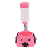 Maxbell Maxbell Plastic Pet Drinking Fountain, Dog & Cat Dish Bowl Bottle Water Dispenser Pink