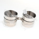 Maxbell Maxbell 2 pcs Birds Parrot Cages Hanging Feeder Stainless Steel Food Water Bowl  S