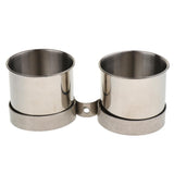 Maxbell Maxbell 2 pcs Birds Parrot Cages Hanging Feeder Stainless Steel Food Water Bowl  S