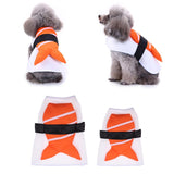 Maxbell Maxbell Pet Costume - Dog Puppy Halloween, Cosplay Party, Christmas Food Sushi Suit S