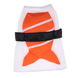 Maxbell Maxbell Pet Costume - Dog Puppy Halloween, Cosplay Party, Christmas Food Sushi Suit S