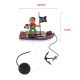 Maxbell Maxbell Artificial Hidden Cave Ornament Aquarium Fish Tank Decor Pirate