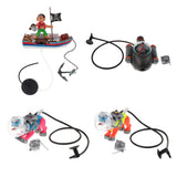 Maxbell Maxbell Artificial Hidden Cave Ornament Aquarium Fish Tank Decor Pirate