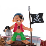 Maxbell Maxbell Artificial Hidden Cave Ornament Aquarium Fish Tank Decor Pirate