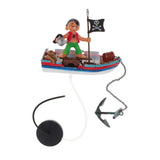 Maxbell Maxbell Artificial Hidden Cave Ornament Aquarium Fish Tank Decor Pirate