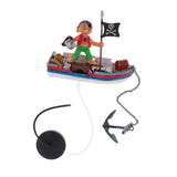 Maxbell Maxbell Artificial Hidden Cave Ornament Aquarium Fish Tank Decor Pirate