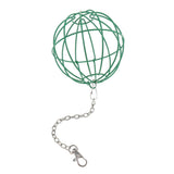 Maxbell Small Pet Grass Feeding Haning Ball with Chain Hook Hamster Toy for Rabbit