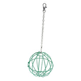 Maxbell Small Pet Grass Feeding Haning Ball with Chain Hook Hamster Toy for Rabbit