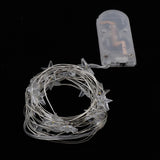 Maxbell 2 pcs Battery Powered Plastic Star Fairy Chain Lamp 2meter 20LED Warm White