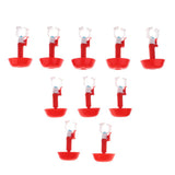Maxbell Maxbell 10x Poultry Water Drinking Cups / Chicken, Hen, Duck Goose Automatic Drinker