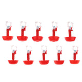 Maxbell Maxbell 10x Poultry Water Drinking Cups / Chicken, Hen, Duck Goose Automatic Drinker