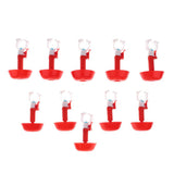 Maxbell Maxbell 10x Poultry Water Drinking Cups / Chicken, Hen, Duck Goose Automatic Drinker