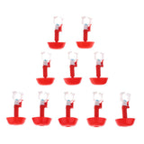 Maxbell Maxbell 10x Poultry Water Drinking Cups / Chicken, Hen, Duck Goose Automatic Drinker