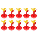 Maxbell Maxbell 10 Pcs Premium Chicken Waterer Cups Poultry Goose Birds Pigeon Water Bowls