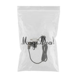 Maxbell Maxbell AC220V CO2 Aquarium Electric Solenoid Valve Magnetic Valve EU Plug silver
