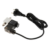 Maxbell Maxbell AC220V CO2 Aquarium Electric Solenoid Valve Magnetic Valve EU Plug silver