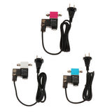 Maxbell Maxbell AC220V CO2 Aquarium Electric Solenoid Valve Magnetic Valve EU Plug silver