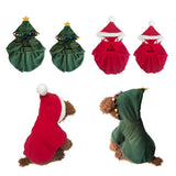 Maxbell Maxbell Fancy Dog Cosplay Costume Outfit Adorable Pet Cloak Hoodie Star Ball Coat Green XL