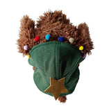 Maxbell Maxbell Fancy Dog Cosplay Costume Outfit Adorable Pet Cloak Hoodie Star Ball Coat Green XL