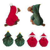 Maxbell Maxbell Fancy Dog Cosplay Costume Outfit Adorable Pet Cloak Hoodie Star Ball Coat Green XL
