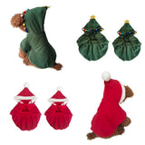 Maxbell Maxbell Fancy Dog Cosplay Costume Outfit Adorable Pet Cloak Hoodie Star Ball Coat Green XL