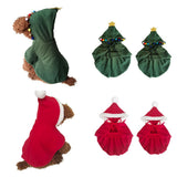Maxbell Maxbell Fancy Dog Cosplay Costume Outfit Adorable Pet Cloak Hoodie Star Ball Coat Green XL