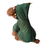 Maxbell Maxbell Fancy Dog Cosplay Costume Outfit Adorable Pet Cloak Hoodie Star Ball Coat Green XL
