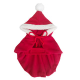 Maxbell Maxbell Fancy Dog Cosplay Costume Outfit Adorable Pet Cloak Hoodie Star Ball Coat Red XL