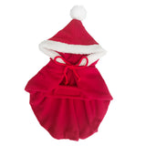 Maxbell Maxbell Fancy Dog Cosplay Costume Outfit Adorable Pet Cloak Hoodie Star Ball Coat Red XL