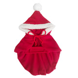 Maxbell Maxbell Fancy Dog Cosplay Costume Outfit Adorable Pet Cloak Hoodie Star Ball Coat Red XL