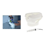 Maxbell Plastic Fixed Tool Rack Pigeon Holder Medicine Fixed Frame with Injection Syringe - Aladdin Shoppers